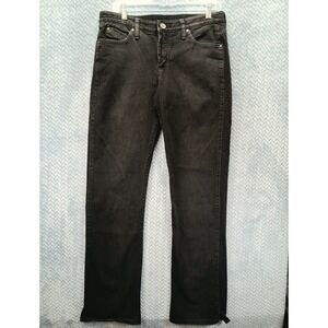 Wrangler Q-Baby Ultimate Riding Jeans Black Bootcut WRQ20BL Womens 7/8 x 38